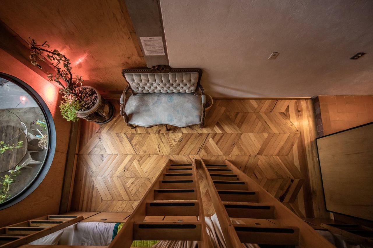 Punto Df - Airport Hostel Mexico City Luaran gambar